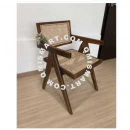 (READYSTOCK) Nordic Korean Insta Aesthetic Rattan Wooden Chair Designer Furniture