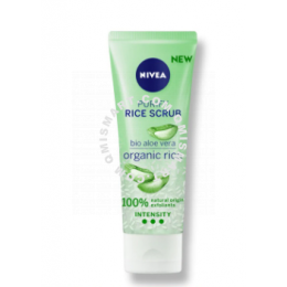 NIVEA Face Care Purify Organic Rice Scrub Aloe Vera 75ml
